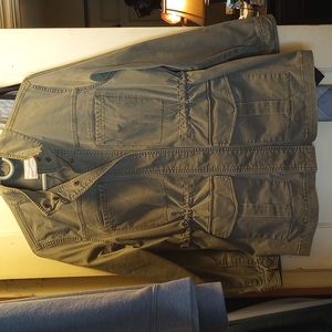 Universal Thread, large, olive green utility jacket, lightly used